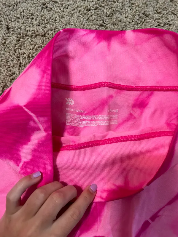 All In Motion Pink Biker Shorts - Image 3