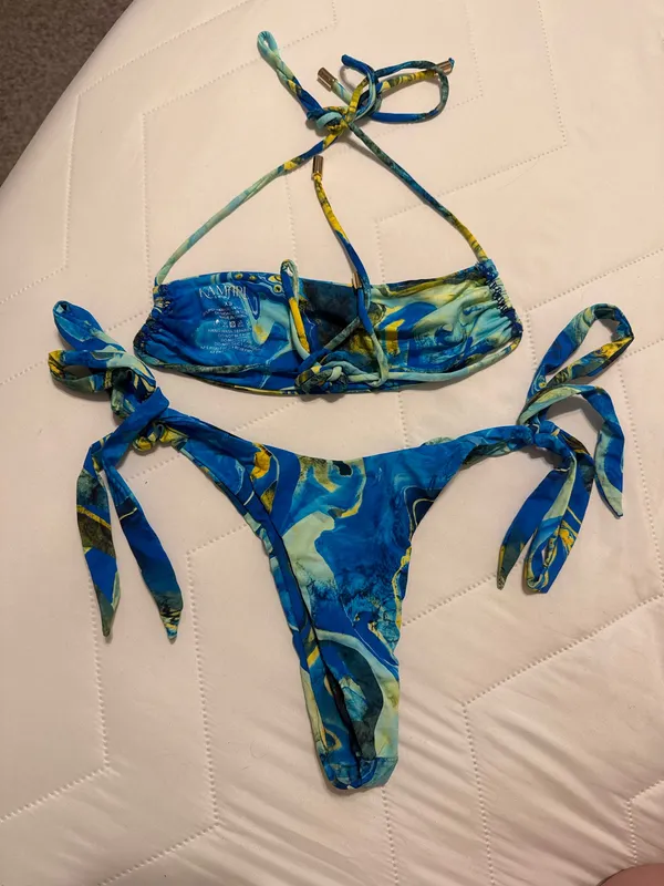 Kamari swim bikini set Blue Size XS/S - Image 4