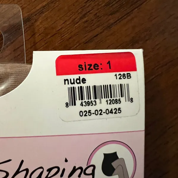 ASSETS Spanx by Sara Blakely Shaping Pantyhose in Nude Size 1 - Image 2