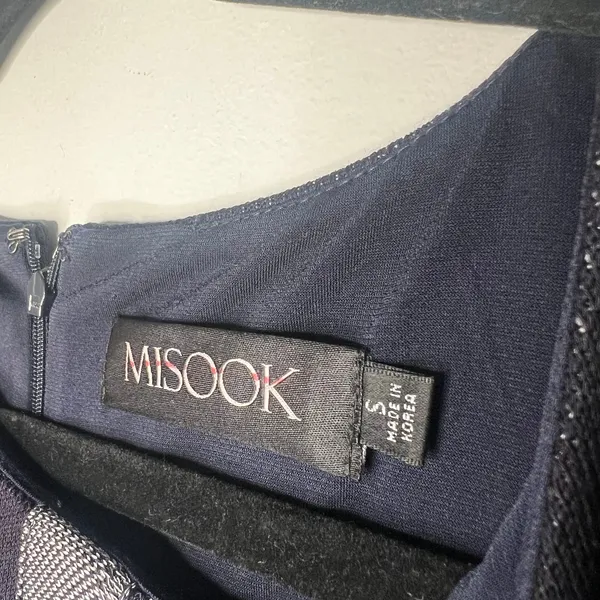 Misook Retro Shift Mini Dress Size Small - Image 7