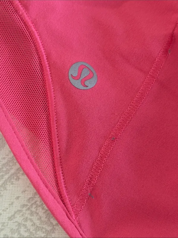 Lululemon Hotty Hot Shorts Low Rise 2.5” Bright Pink Women’s Size 2 - Image 9
