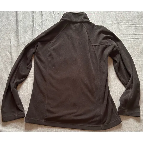 Black Diamond Womens Full Zip Fleece Jacket Black Size S Mock Neck Activewear - Image 10