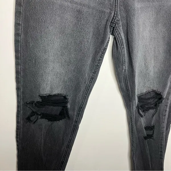 Bohme Harold distressed mom‎ jeans black size 27 - Image 5