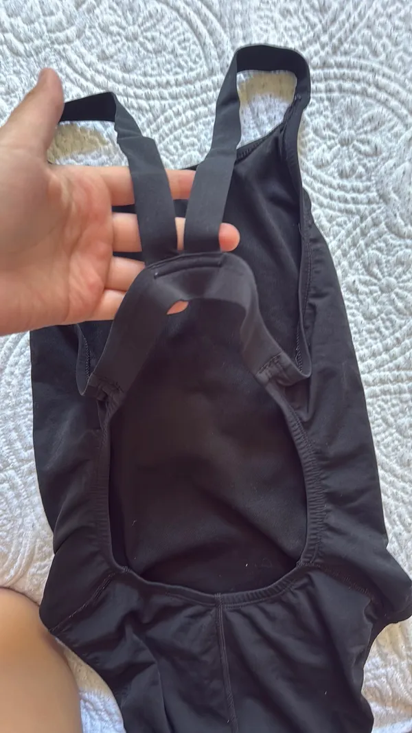 Black Nike One-Piece Bathing Suit - Image 2