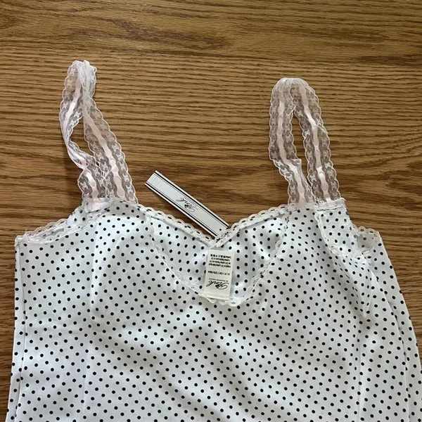 Frankie’s bikinis satin polka dot dress - Image 5