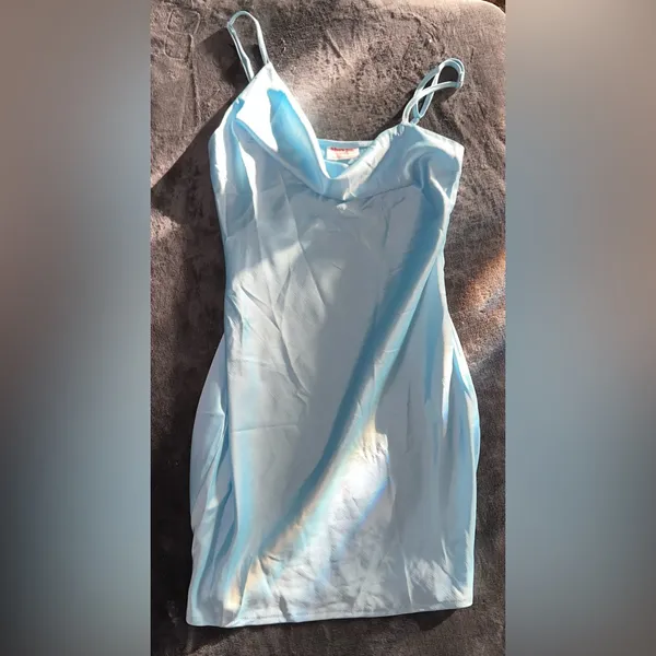 Showpo. Myrcella Dress in Blue Size 4 New with tag - Image 14