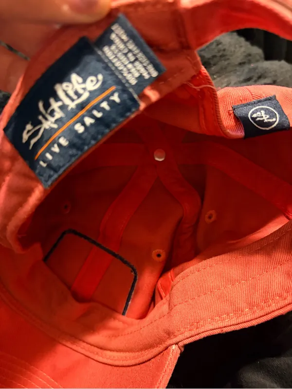 Salt Life Coral Pink Fishing Co. Hat - Image 6
