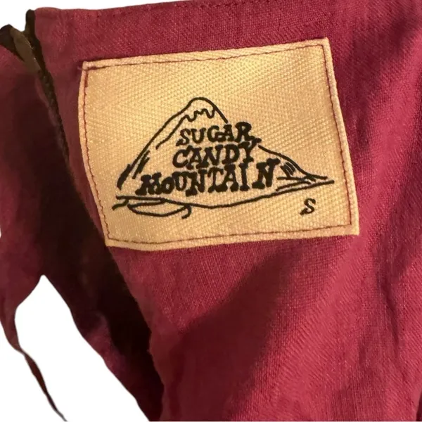 Sugar Candy Mountain Brittany Linen Top‎ Pink - Image 4