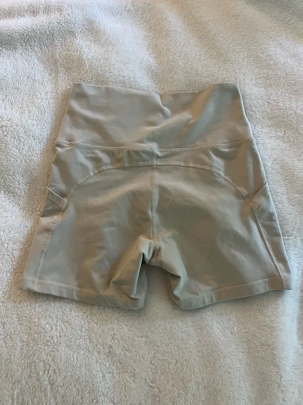 Aerie OFFLINE Tan Biker Shorts - Image 2