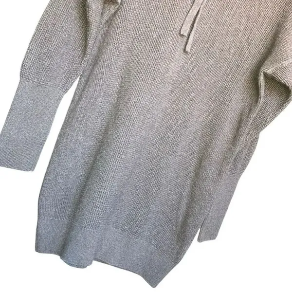 Prana Milani Merino wool Organic Cotton Blend Brown Sweater Dress Sm #776 - Image 6