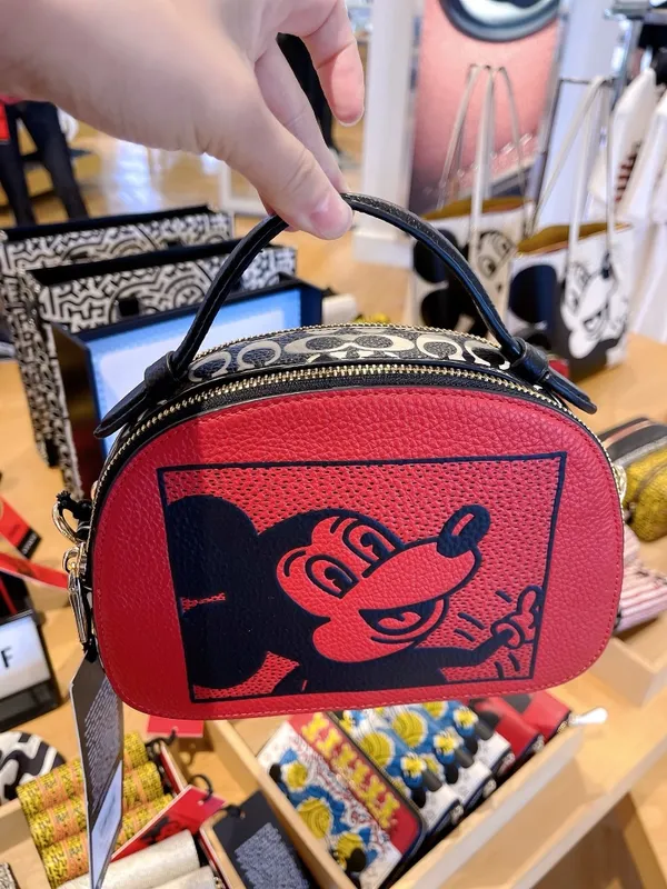 Coach Disney Mickey Mouse Leather Crossbody c6977 - Image 4