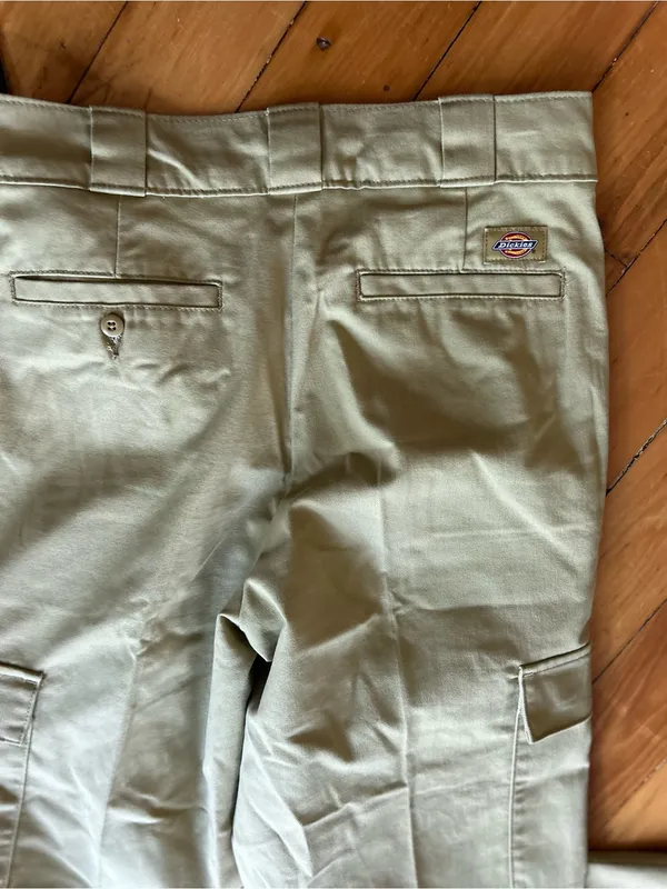 NWT Dickies Wide Leg Cropped Cargo Pants 4 - Image 9