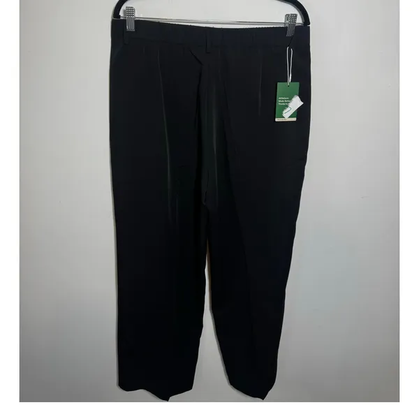 New Halara Women's Size XL Black Stretch High Waisted Cropped Pants - Image 5