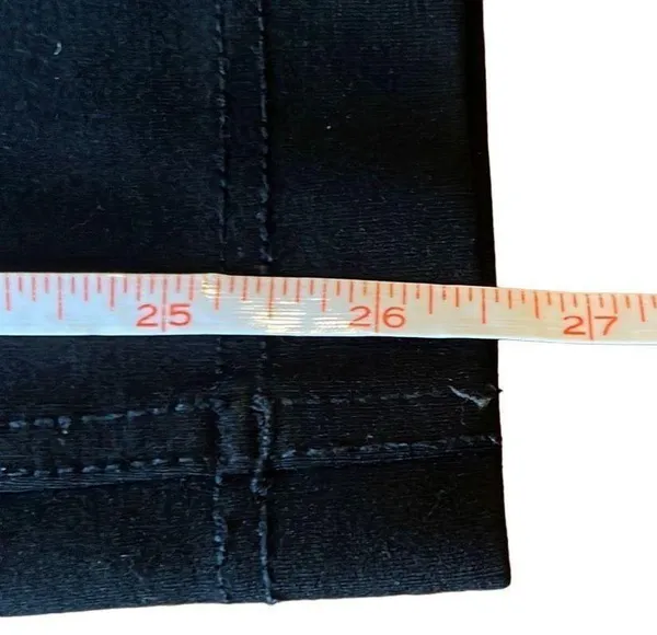 Soft Surroundings Women's Black Straight Leg Casual Pants Size M - Image 9