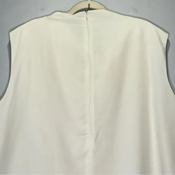 NWT TEREA 4X Women's Sienna Cowl Neck Draped Top in Gardenia Off White Color‎ - Image 6