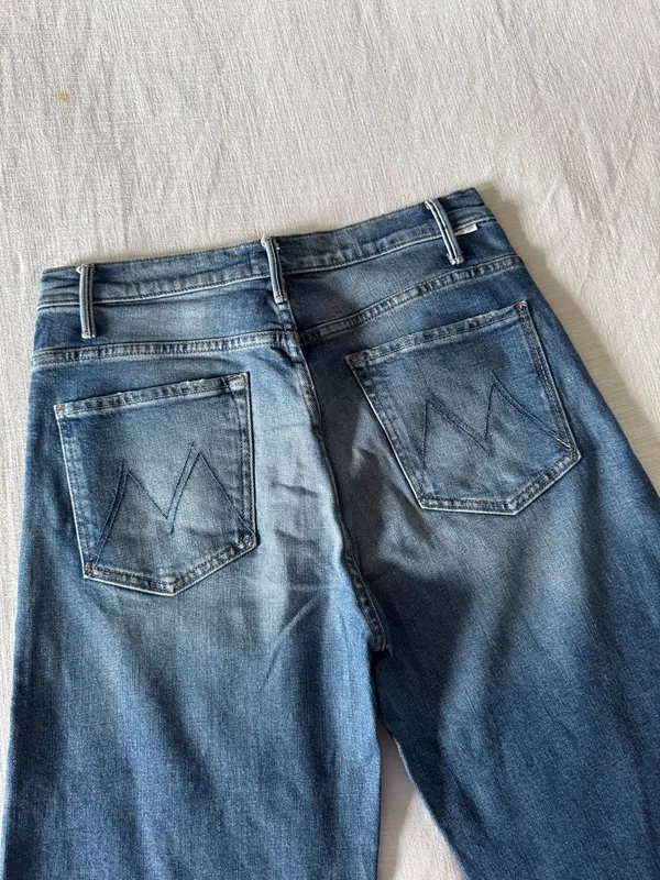 Mother The Hustler Roller Ankle Jeans, 31 - Image 6