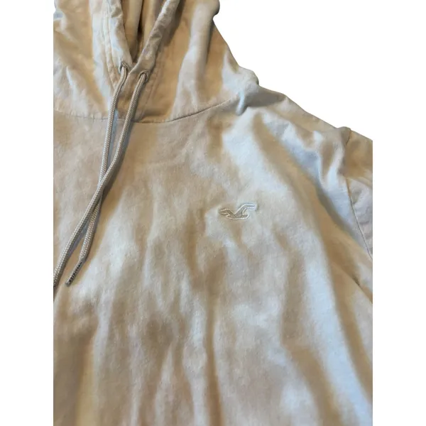 Hollister Tan Tie Dye Hoodie 100% Cotton SIze M - Image 2