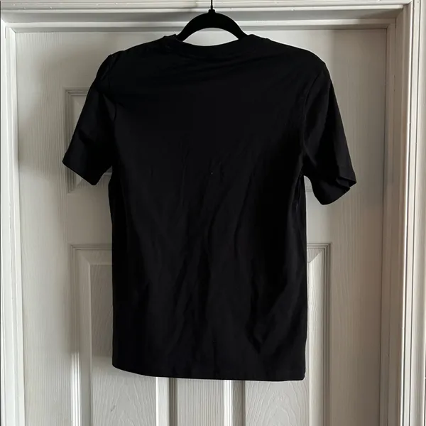 NWT adidas Black Tee with White Trefoil Logo - Image 6