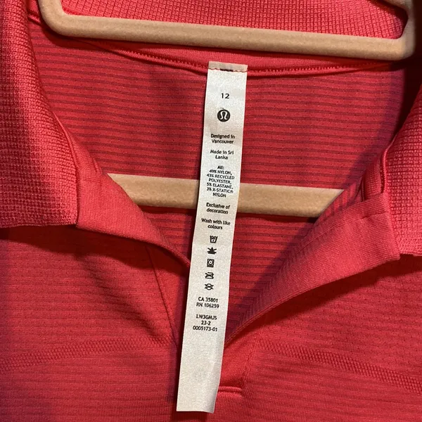 Lululemon Swiftly Relaxed Fit Polo Short Sleeve Shirt - Image 4