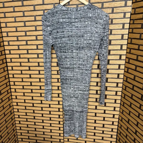 Willow Gray Marled Knit‎ Dress Size Medium - Image 2