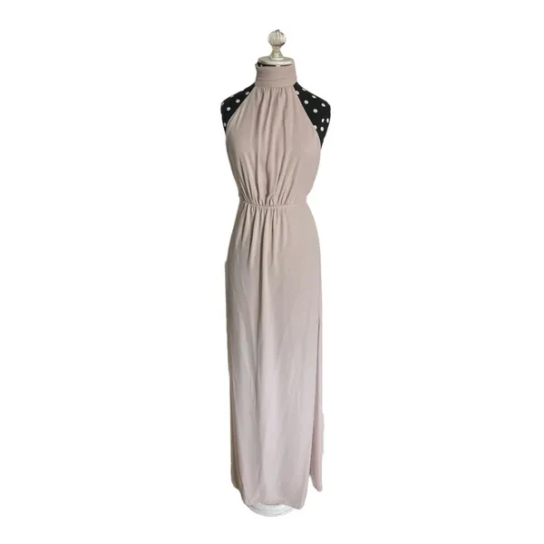 Boho‎ Halter Maxi Dress XS Show Me Your Mumu Pink Beach Vacation Wedding Guest - Image 4