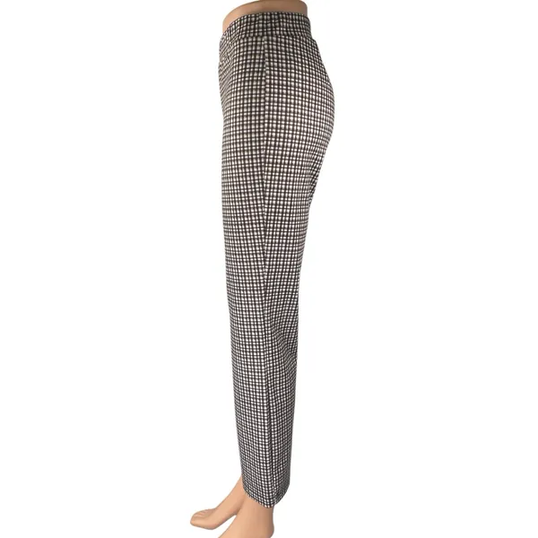 Sanctuary Women's Multicolor Plaid Check High Rise Crop Trousers Pants Size S - Image 2