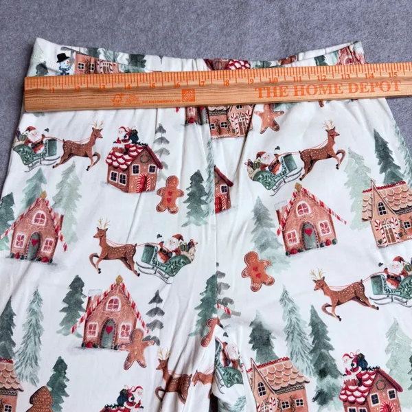 Pottery Barn Kids Holiday Gingerbread Organic Cotton Pajama Set Adult S and L - Image 16