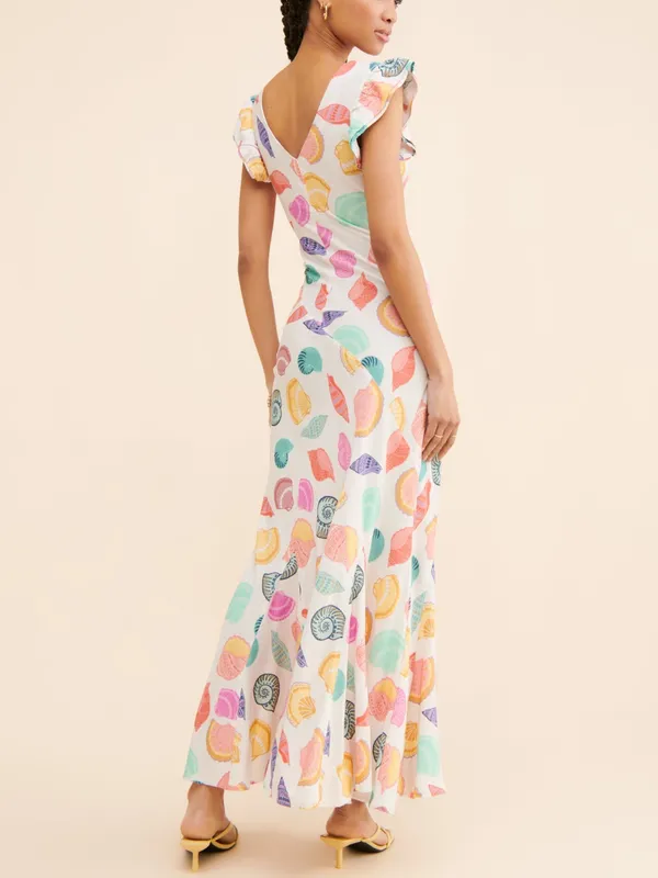 Beach Riot Elodie Maxi Dress Coastal Jewel L - Image 2