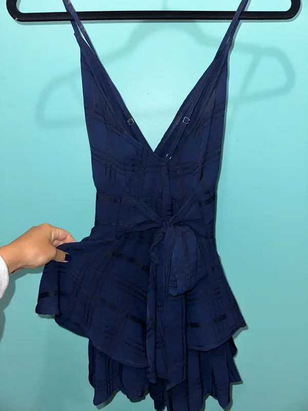 Princess Polly Theodora Romper navy - Image 4