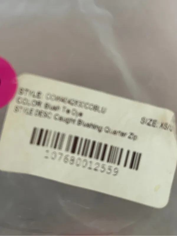 Revolve Ariel × Boys Lie Caught Blushing Quarter Zip Pullover NwOT - Image 7