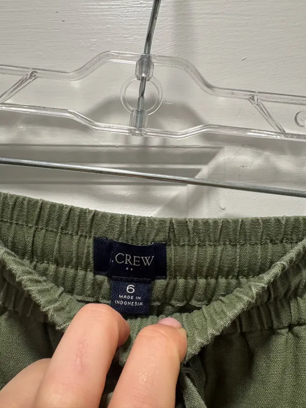 Linen Wide-Leg J.Crew Pants - Image 4