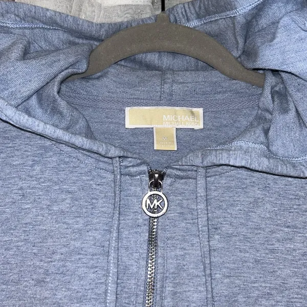 Michael Kors Size M 1/4 Zipup Hoodie - Image 6