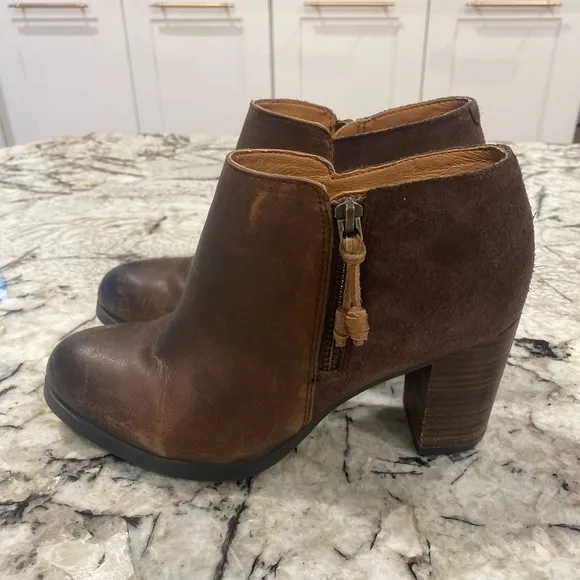 Sperry Dasher Lille Ankle Bootie Brown‎ Leather in Size 7.5 - Image 3
