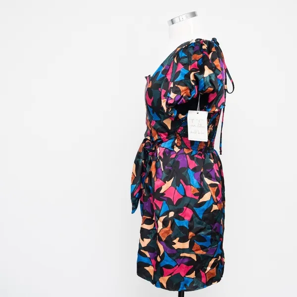 Show Me Your Mumu - Danielle Multicolor Satin‎ Mini Dress - Image 5