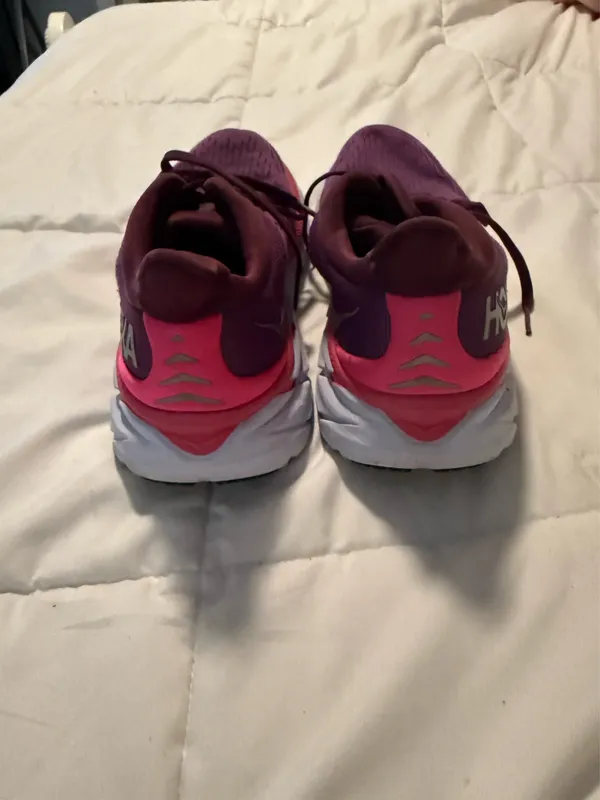 Purple Hoka Clifton 8 Running Shoes - Image 7
