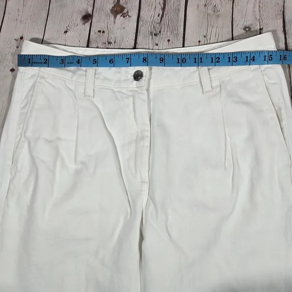 J. Crew Wide-leg essential jean in white denim 28 NWT‎ - Image 9