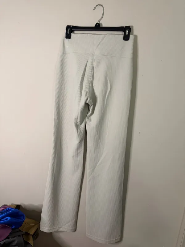 Lululemon Athletica Cream Straight Leg Pants - Image 3
