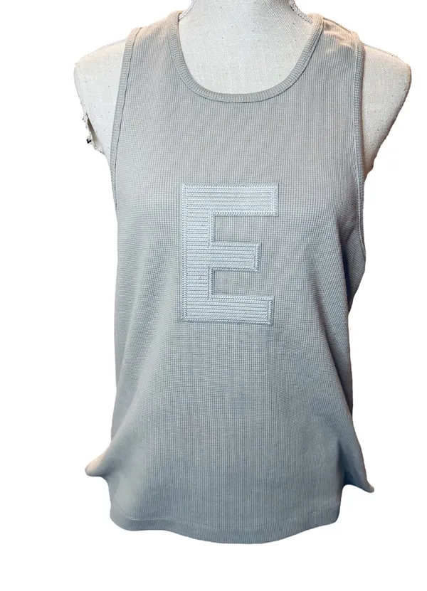 FEAR OF GOD ESSENTIALS Seal Knit Tank Top in Olive Med NWT - Image 4