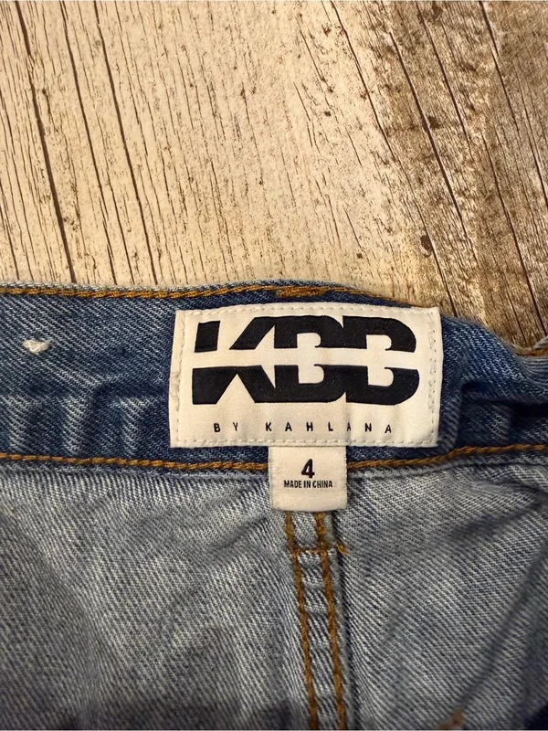 KBB by Kahlana High Waisted Barrel Jeans - Image 6