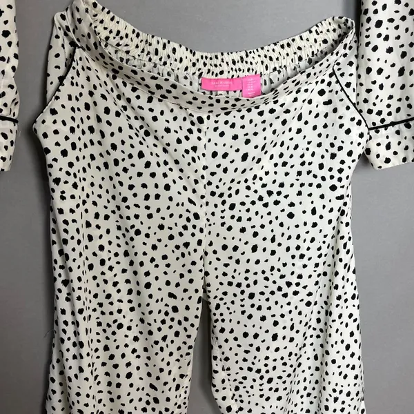 Isaac Mizrahi‎ Pajamas Dots Cruella De Vil Halloween Costume Dalmatian Spots Med - Image 8