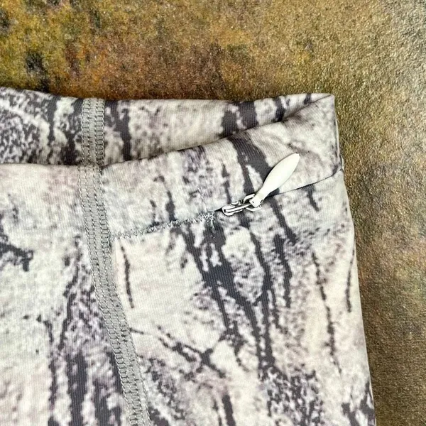 P'tula Chandre Birch Marble Forest Camo Print Leggings Small - Image 6