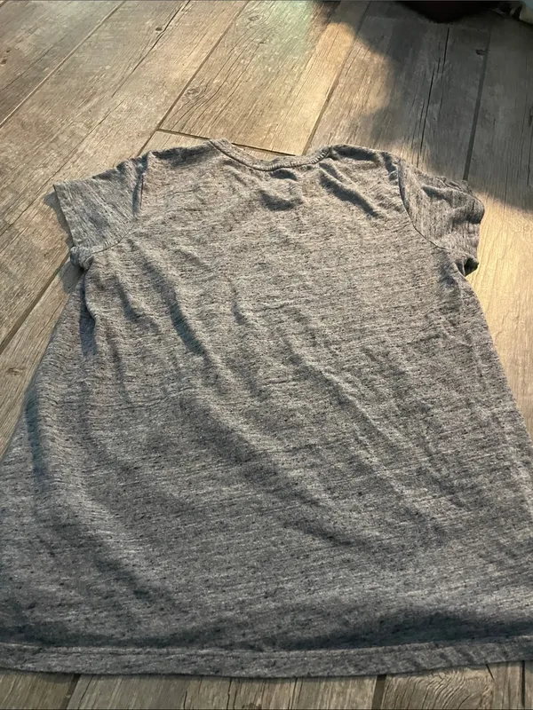 Marine Layer Women's Short Sleeve Crewneck Tee in Heather Gray - Image 4