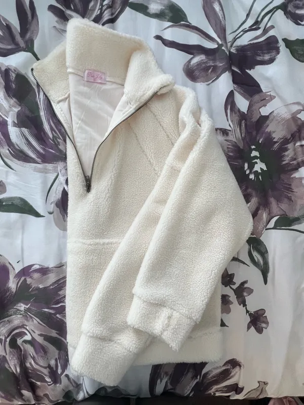 Pink Lily Sherpa Pullover - Image 2