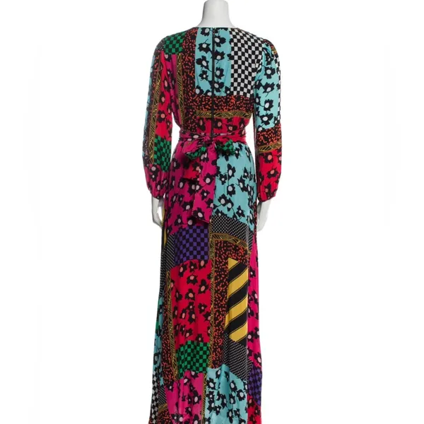 Alice + Olivia plus Coco Patchwork Maxi Dress - Image 3