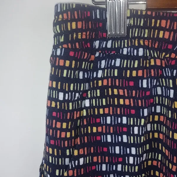 Merona L Rainbow Chicklets Walking Running Golf Pickleball Mini Skirt - Image 3