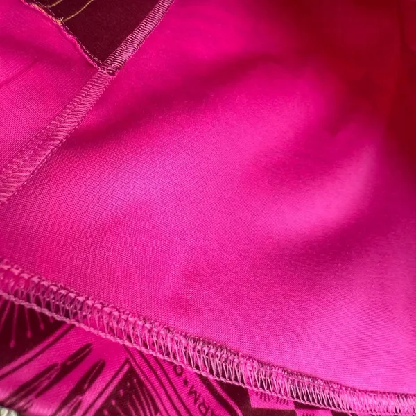 NWT Farm Rio Adidas Skirt Tropical Club Pink Fuchsia Magenta Graphic Print - Image 9