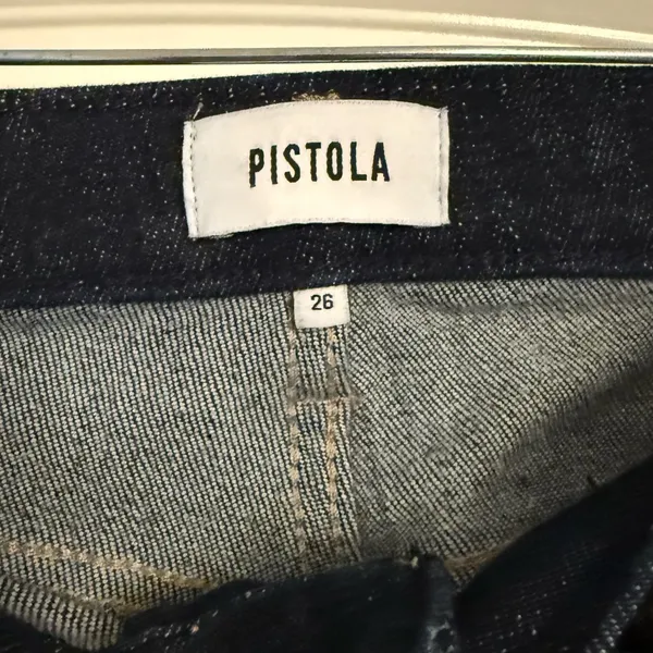 Pistola Women's Dark Blue Straight Jeans - Image 3