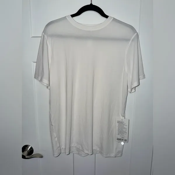 NWT Lululemon Jersey Training Short Sleeve - White - 8 - Image 2