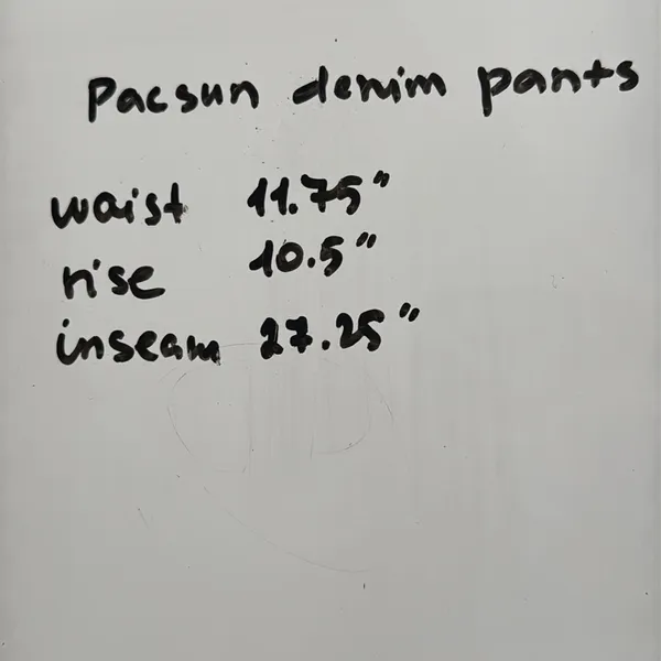 PacSun Women’s Sienna Dust Cargo Elastic Hem and Waistband Denim Pants Size XS - Image 13