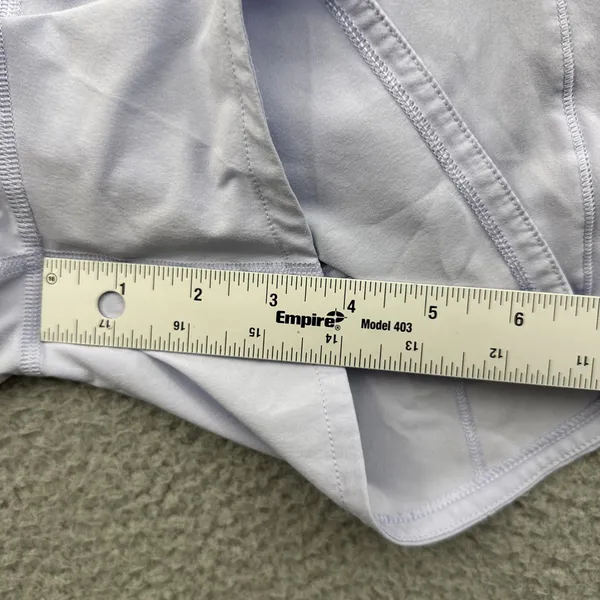 Lululemon Speed Up Shorts Mid Rise 4" Pastel Blue Athletic Athleisure Women's 4 - Image 7